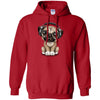 PUG DOG - Cute Pug Puppy Dj Wearing Headphones and Glasses T Shirt & Hoodie